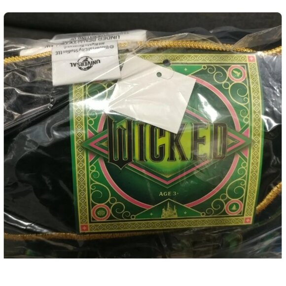 Wicked Pillow Wicked Musical Logo Decorative Throw Pillow Wicked Movie Decor NWT - Picture 3 of 8